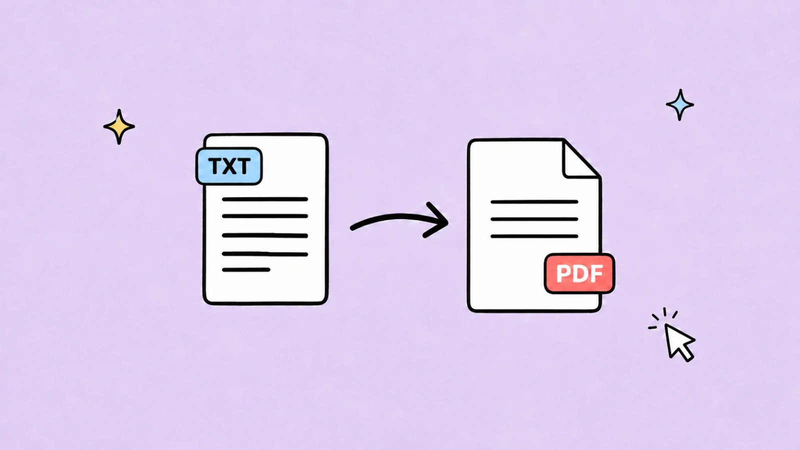 How to convert text to PDF online using three practical methods