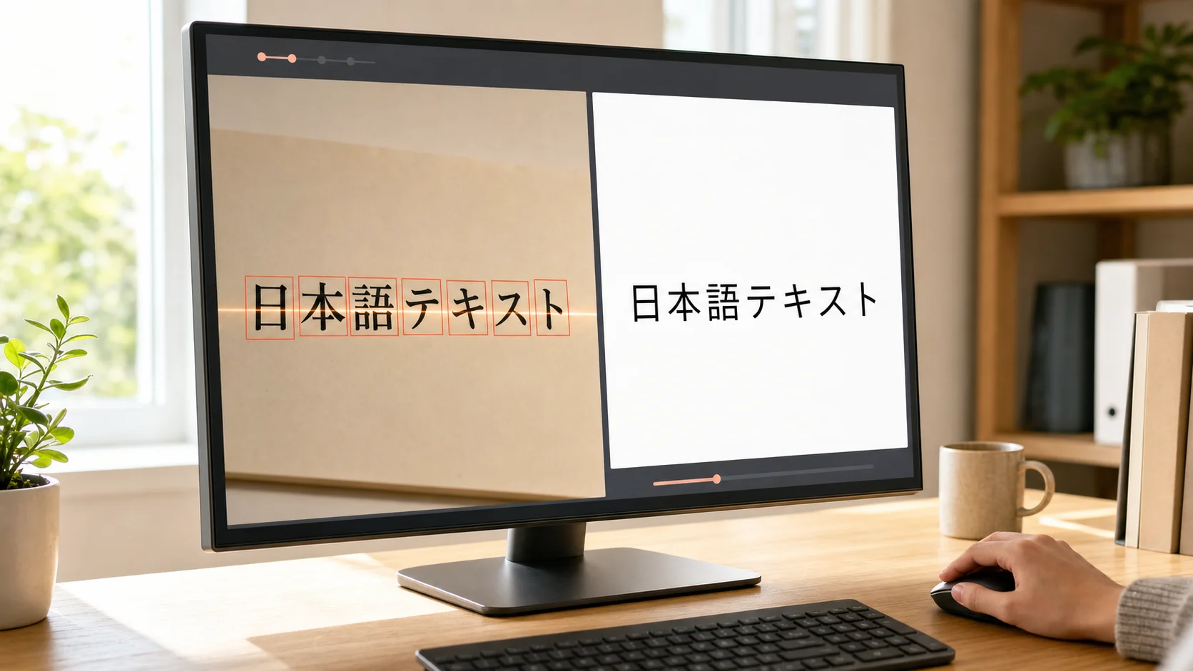 Japanese OCR extracting Japanese text from an image